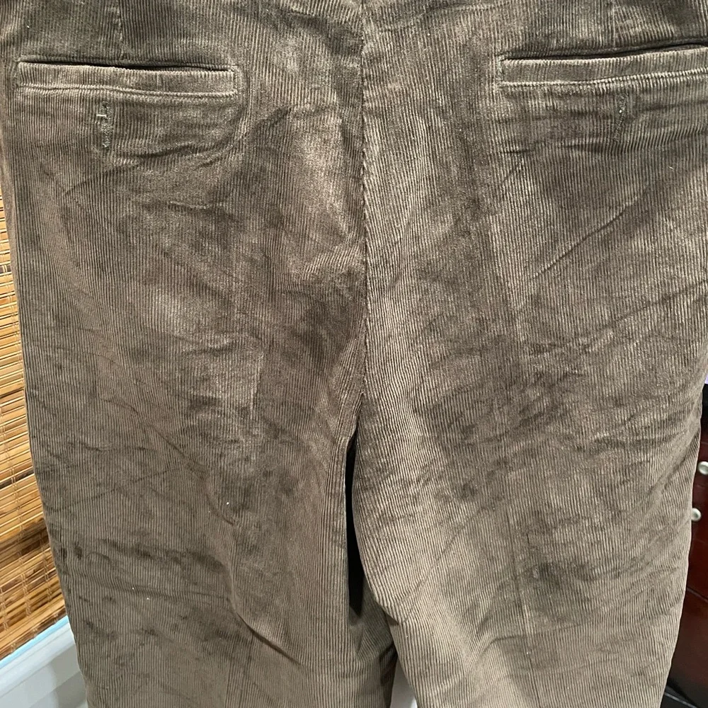 CORDUROY BROWN PANTS
